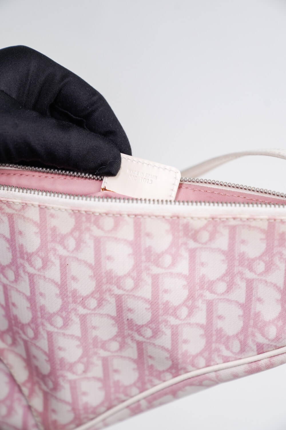 CHRISTIAN DIOR Oblique Trotter Mini Saddle Bag(Light Pink) – Moschinm