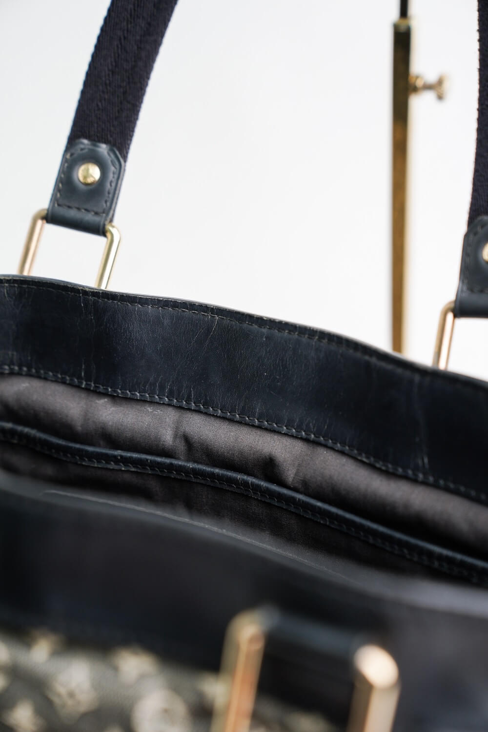 Estate Louis Vuitton Navy Lucille Handbag
